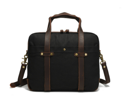 Canvas Laptop Schoudertas | ASHVILLE