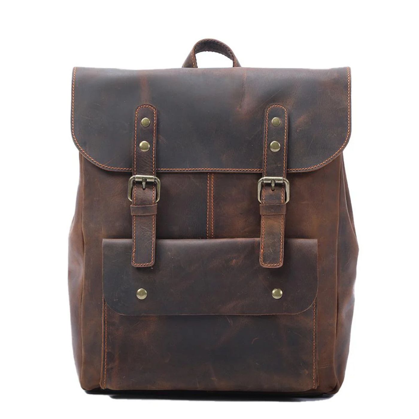 Vintage Leren Rugzak | TROSA