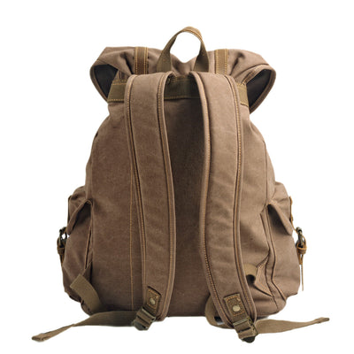 Militaire Canvas Rugzak | INTERLAKEN