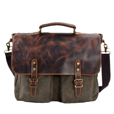 Vintage Canvas Schoudertas | ANSEN