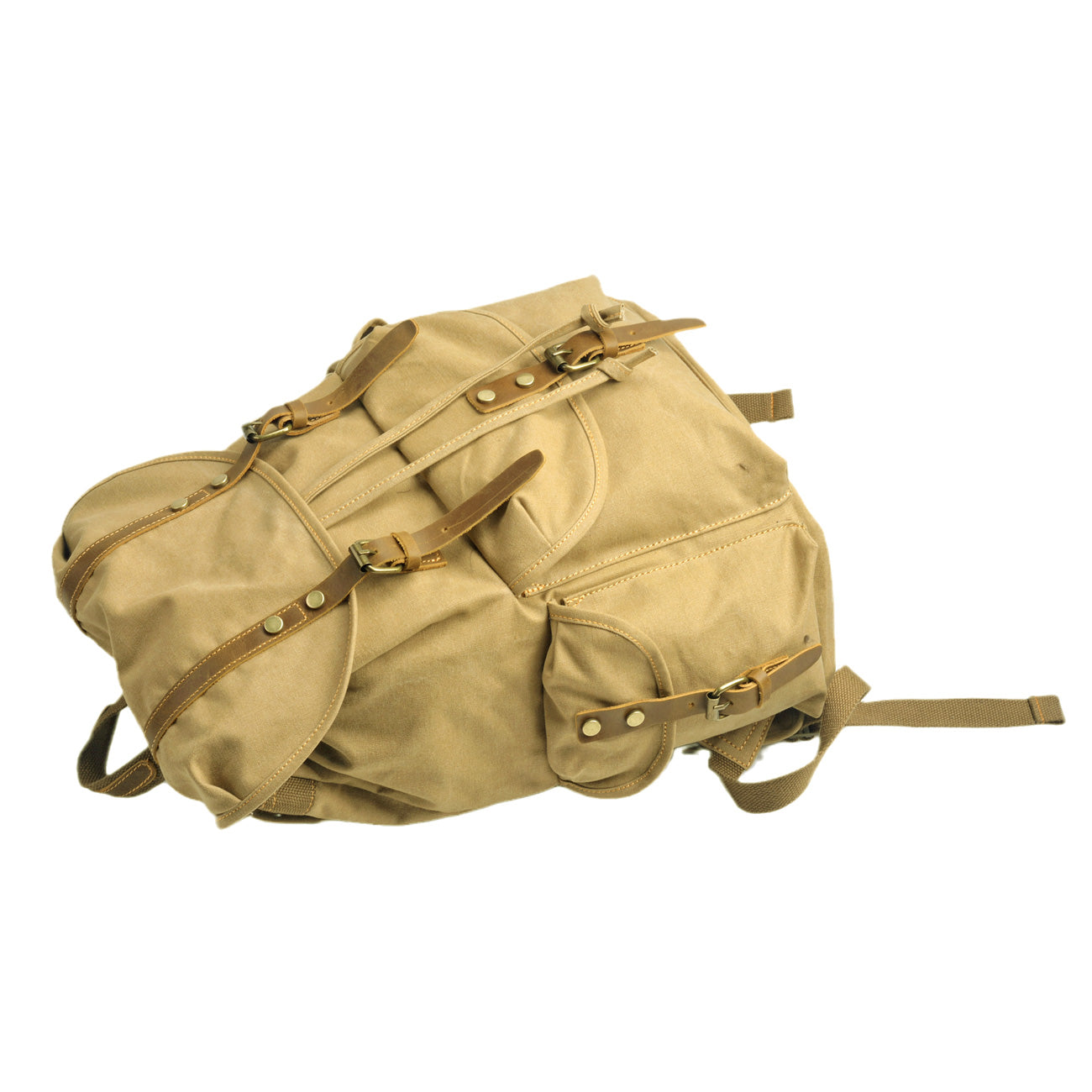 Militaire Canvas Rugzak | INTERLAKEN
