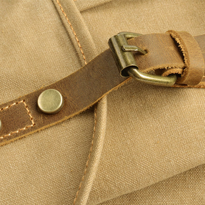 Militaire Canvas Rugzak | INTERLAKEN
