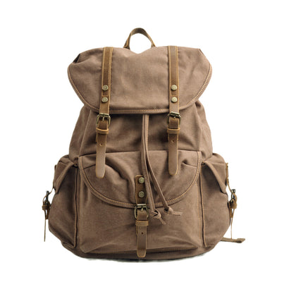 Militaire Canvas Rugzak | INTERLAKEN