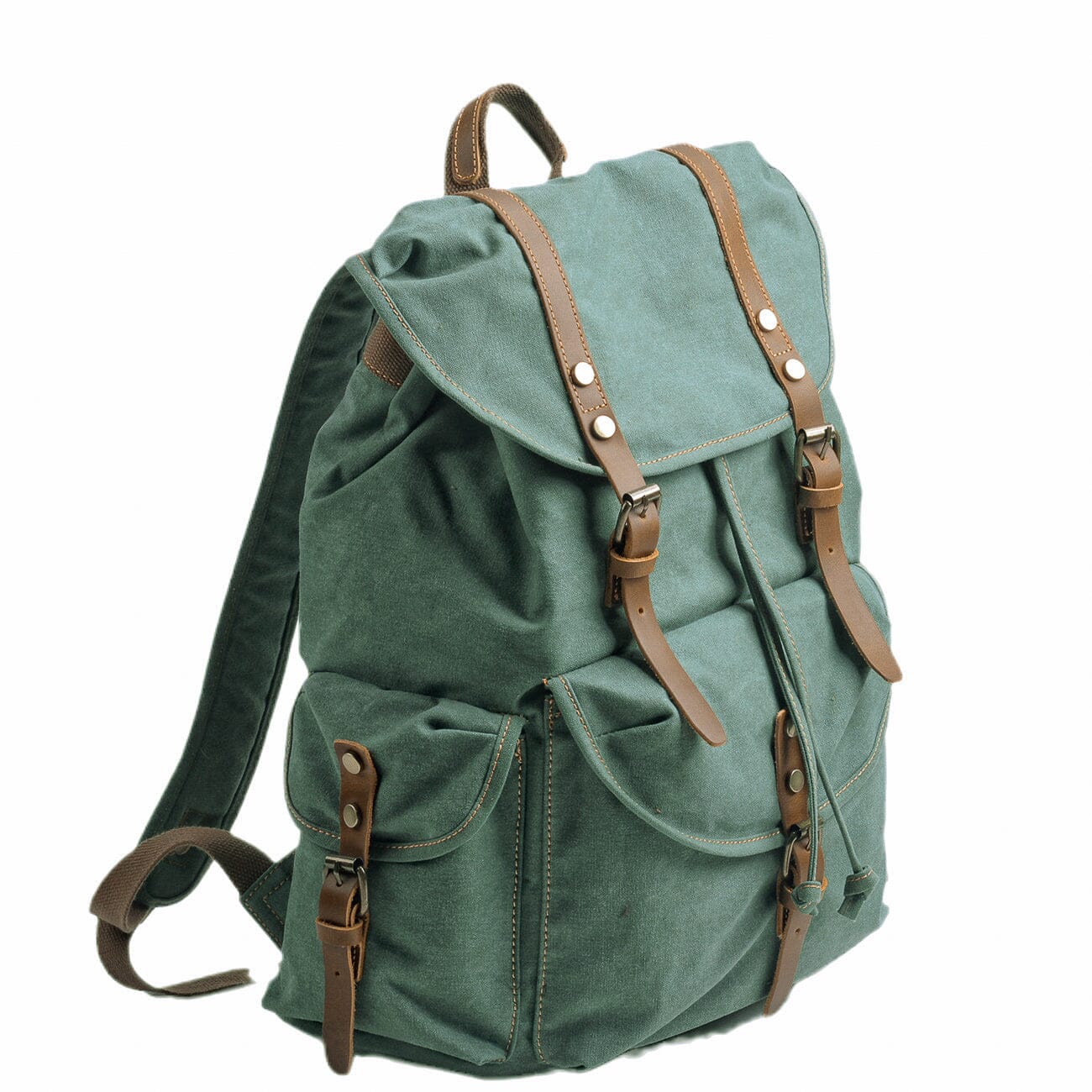 Militaire Canvas Rugzak | INTERLAKEN