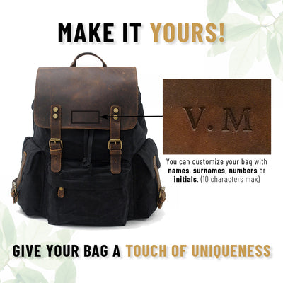 Gewaxte Canvas Rugzak | COPENHAGEN