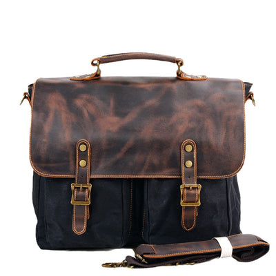 Vintage Canvas Schoudertas | ANSEN