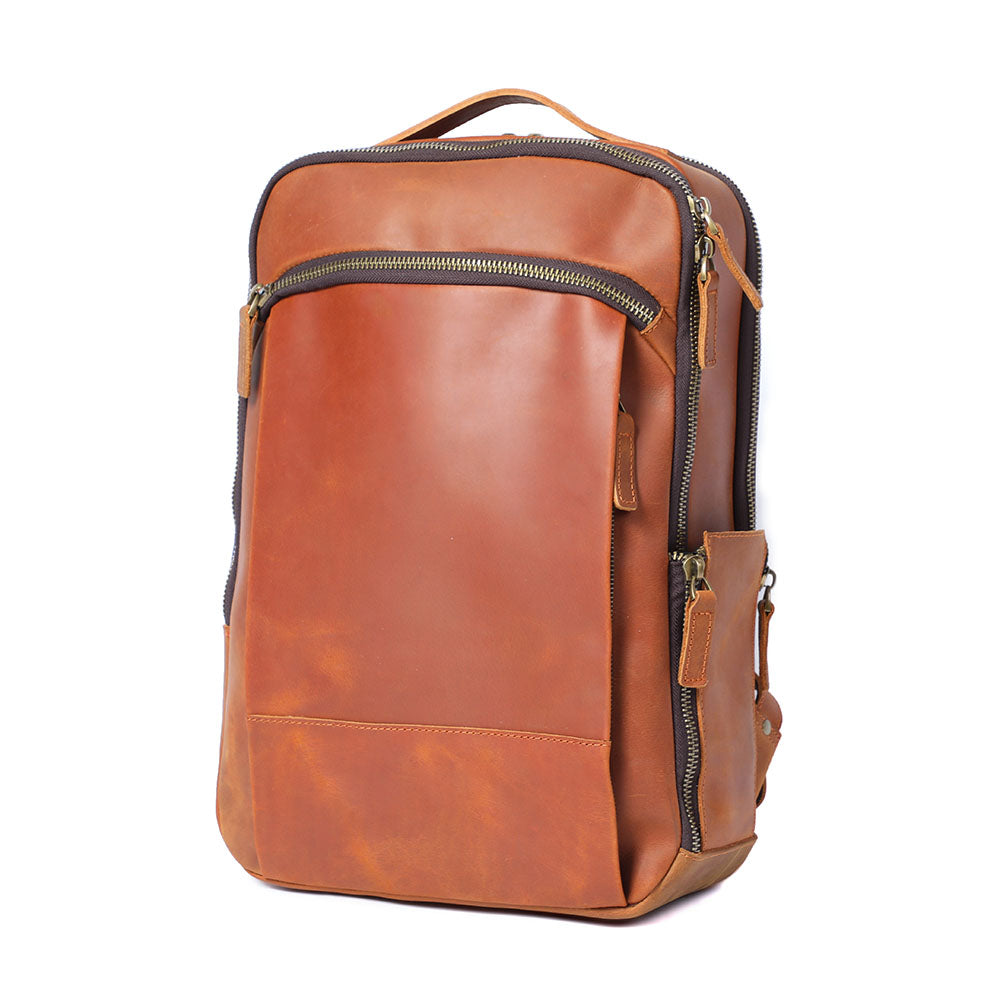 Leren Laptop Rugzak | LARVIK