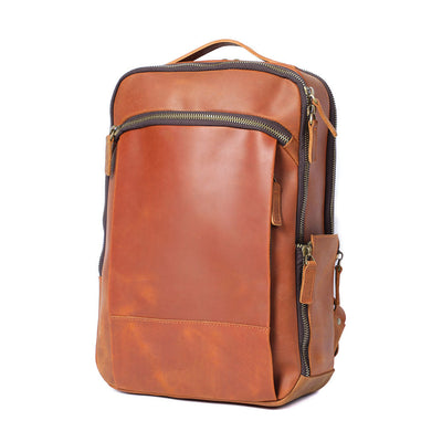 Leren Laptop Rugzak | LARVIK