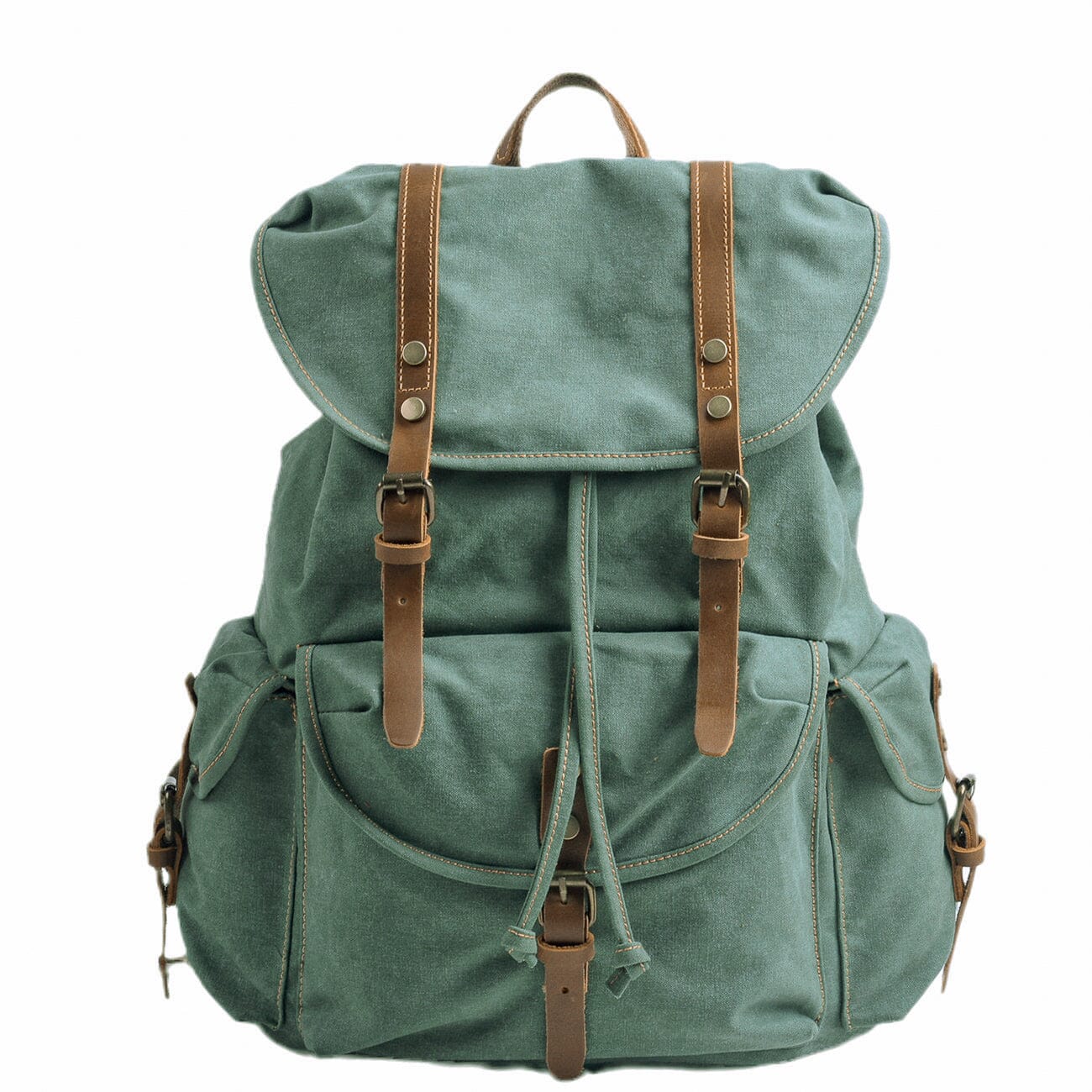 Militaire Canvas Rugzak | INTERLAKEN