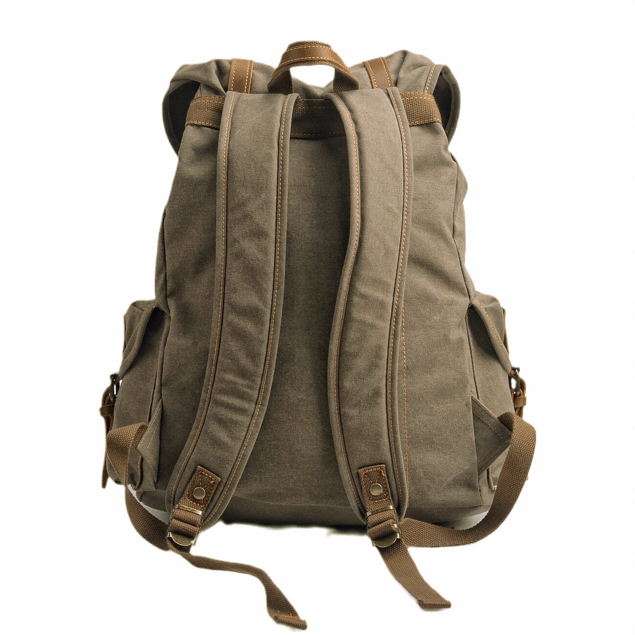 Militaire Canvas Rugzak | INTERLAKEN