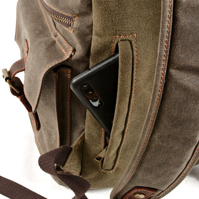 Canvas Trekzak met Touwsluiting | MONTREUX