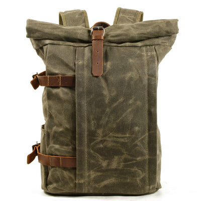 Canvas motorfiets rugzak | CORTINA