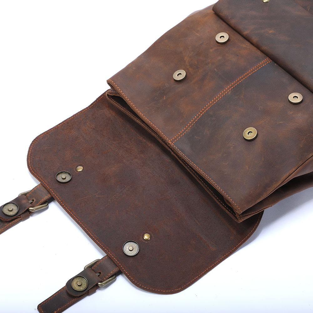 Vintage Leren Rugzak | TROSA