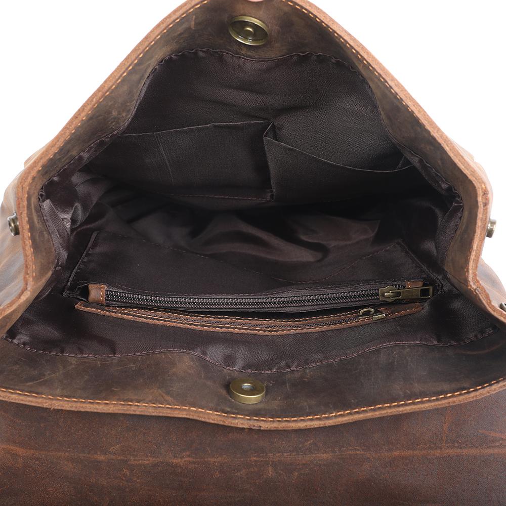 Vintage Leren Rugzak | TROSA