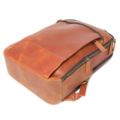 Leren Laptop Rugzak | LARVIK
