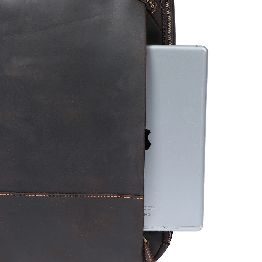 Leren Laptop Rugzak | LARVIK