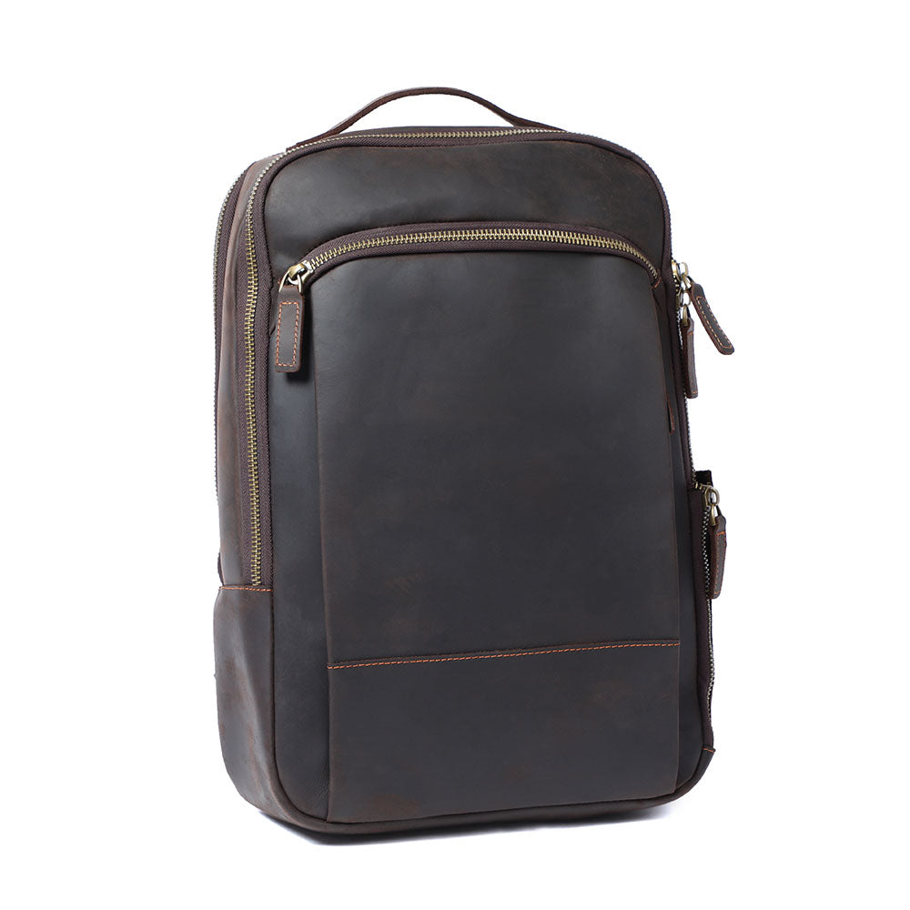 Leren Laptop Rugzak | LARVIK