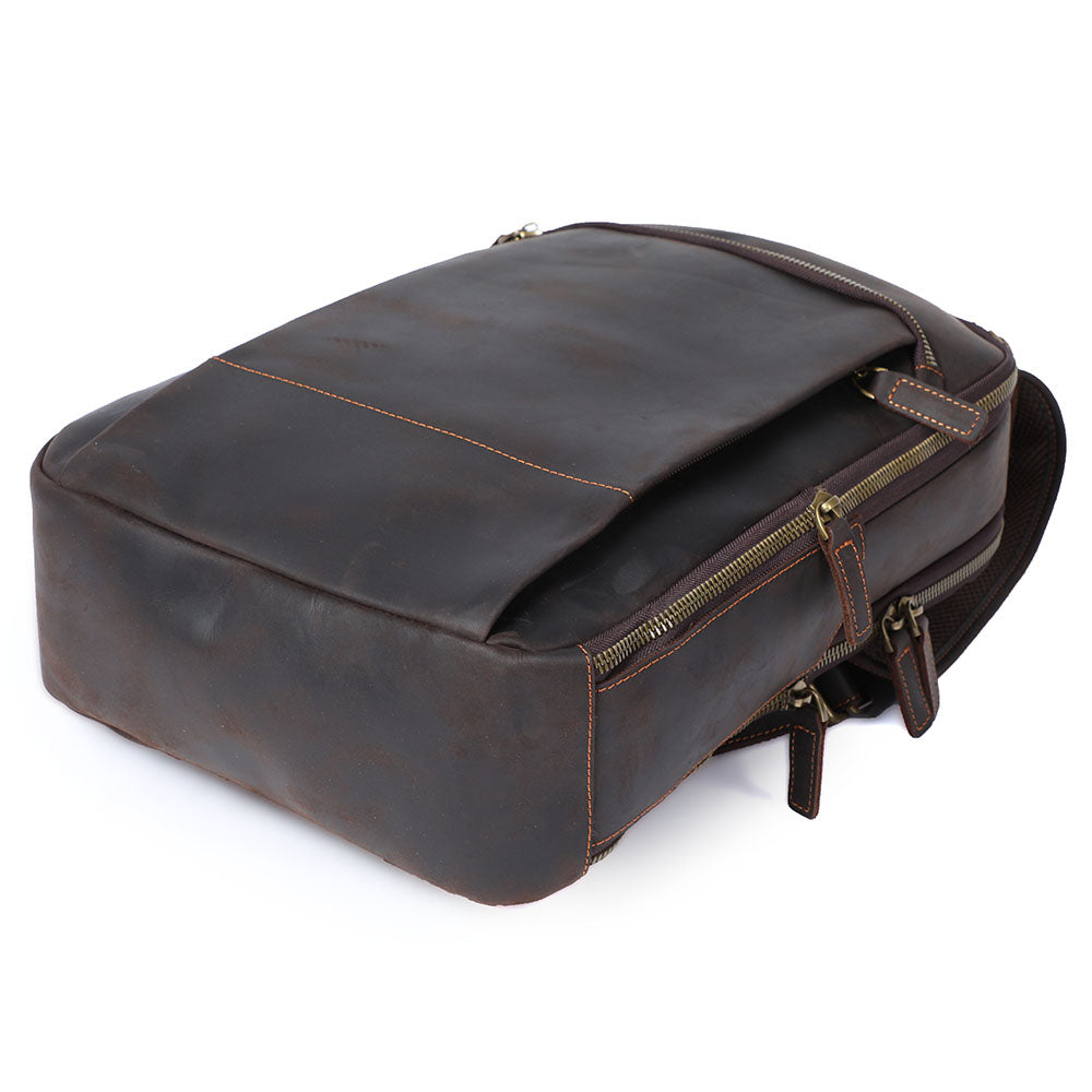 Leren Laptop Rugzak | LARVIK