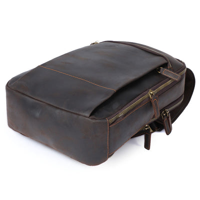 Leren Laptop Rugzak | LARVIK