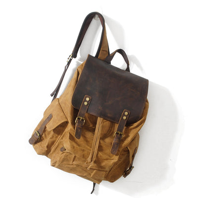 Gewaxte Canvas Rugzak | COPENHAGEN