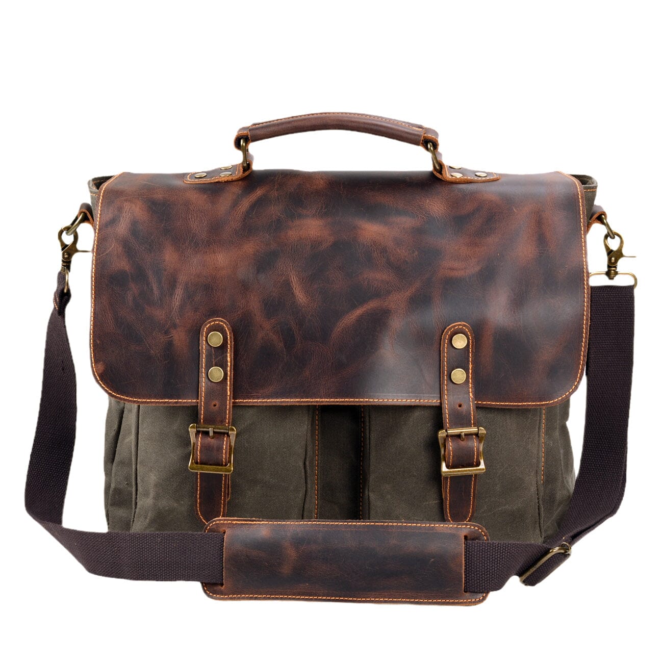 Vintage Canvas Schoudertas | ANSEN