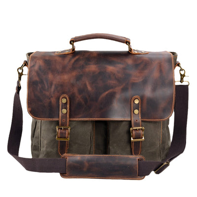 Vintage Canvas Schoudertas | ANSEN