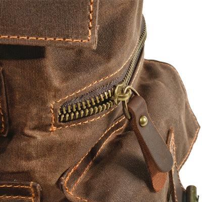 Canvas Trekzak met Touwsluiting | MONTREUX
