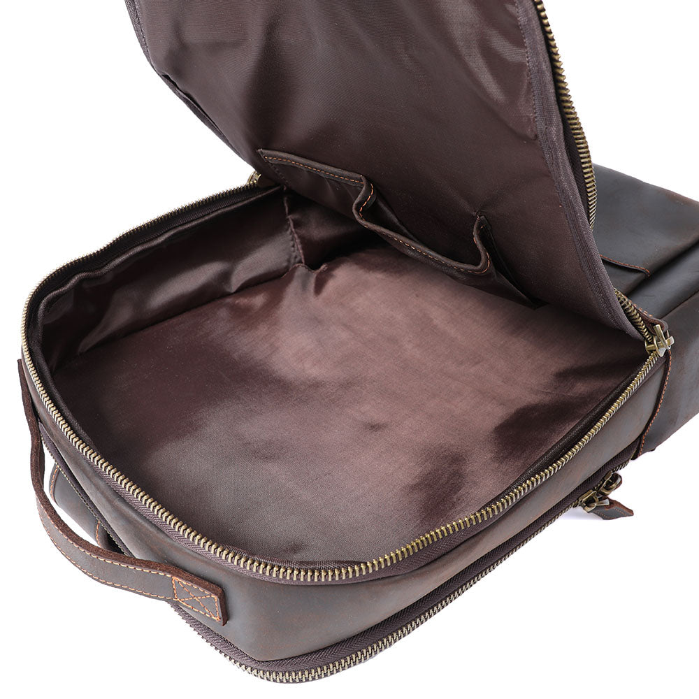 Leren Laptop Rugzak | LARVIK