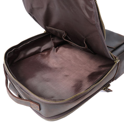 Leren Laptop Rugzak | LARVIK