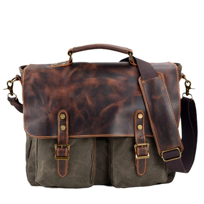 Vintage Canvas Schoudertas | ANSEN