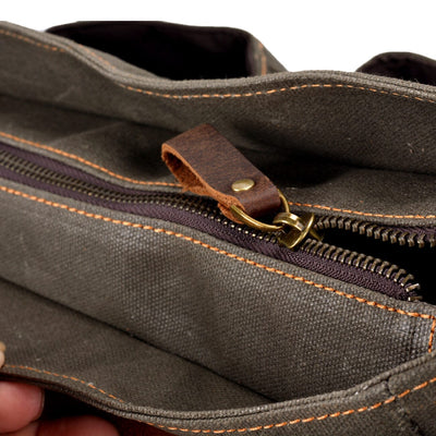 Vintage Canvas Schoudertas | ANSEN