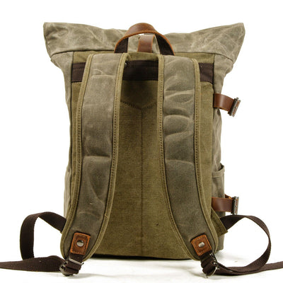 Canvas motorfiets rugzak | CORTINA