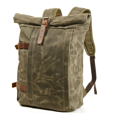Canvas motorfiets rugzak | CORTINA