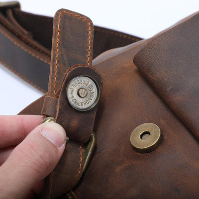 Vintage Leren Rugzak | TROSA