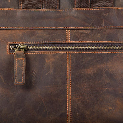 Vintage Leren Rugzak | TROSA
