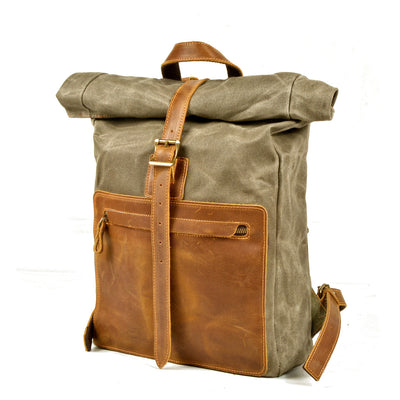Waxed Canvas Rugzak | LISSABON