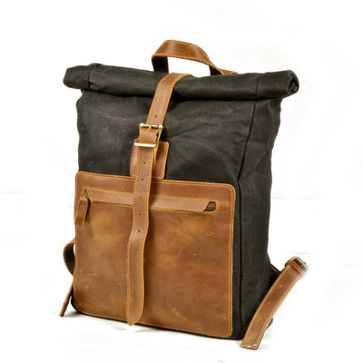 Waxed Canvas Rugzak | LISSABON