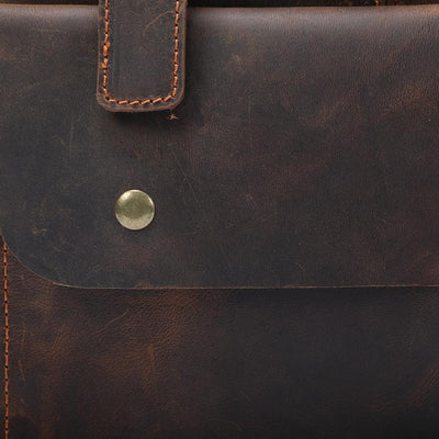 Vintage Leren Rugzak | TROSA